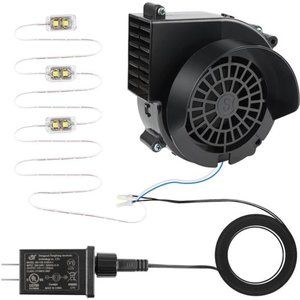 Replacement Air Blower, 1A Inflatable Air Fan Blower with 12v/1.25A Adapter